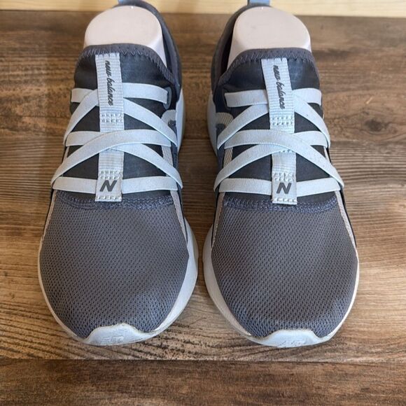 New Balance Sneakers Womens 7.5 Beaya Ocean Gray Dynasoft Athletic Tennis Shoes - Picture 2 of 9